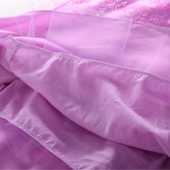 Kid Girl Sofia First Princess Long Dress up Costume Cosplay Gown Hallowe… - Picture 4 of 13